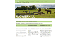 Desktop Screenshot of flowerhill.net